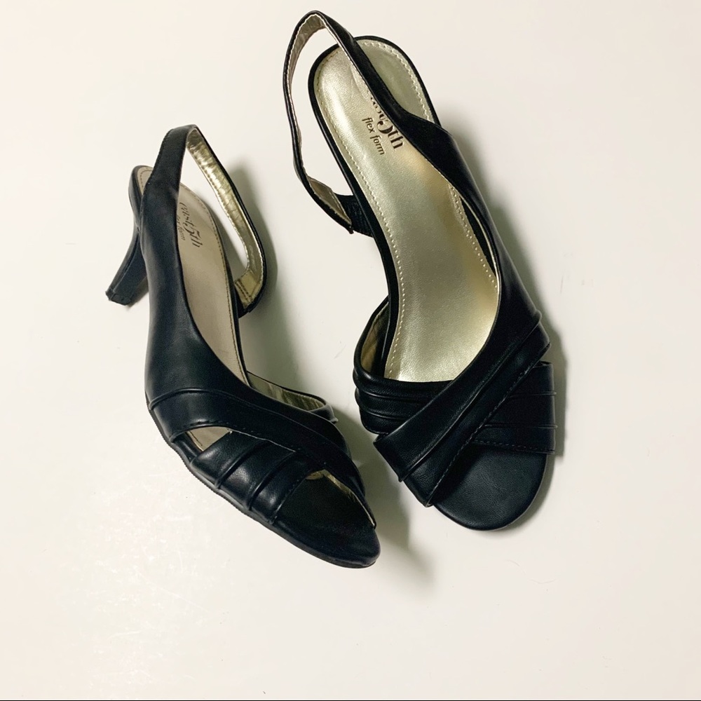 East 5th Flex Form Heels 8 Slingback Career